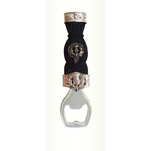 Thistle/Clan Crest Bottle Opener Sgian Dubh