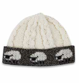 Arran Knit Sheep Hat
