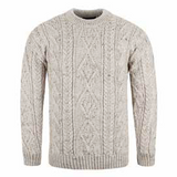 Arran Sweater 100% Wool - Unisex