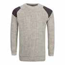Men's Tweed Patch 100% Wool Sweater